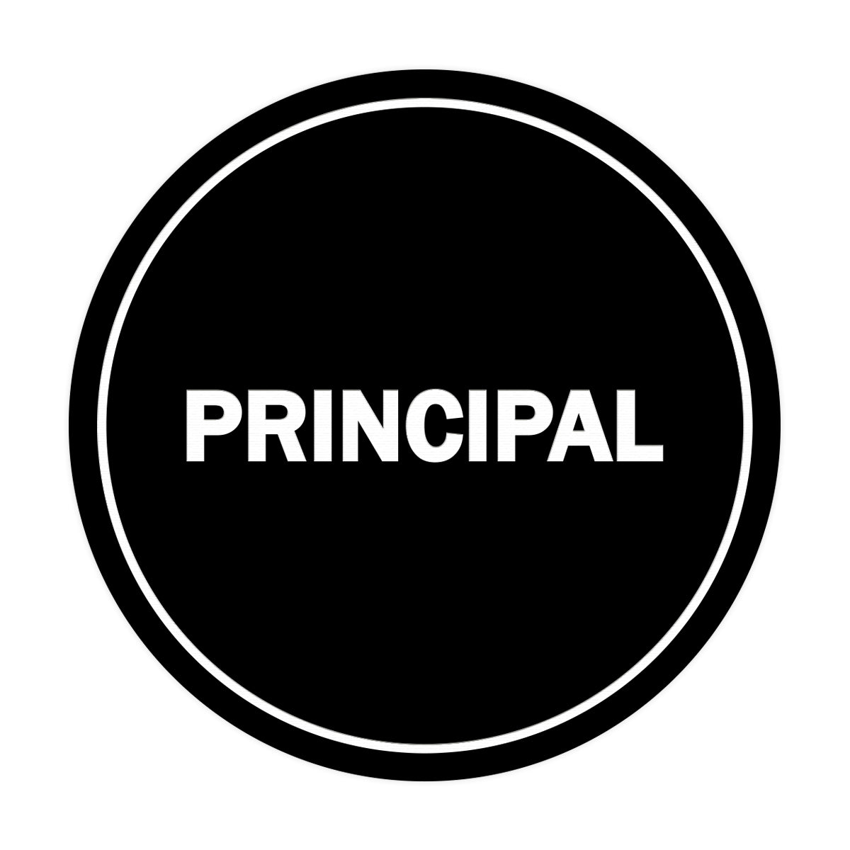 Signs ByLITA Circle Principal Sign