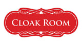 Signs ByLITA Designer Cloak Room Sign
