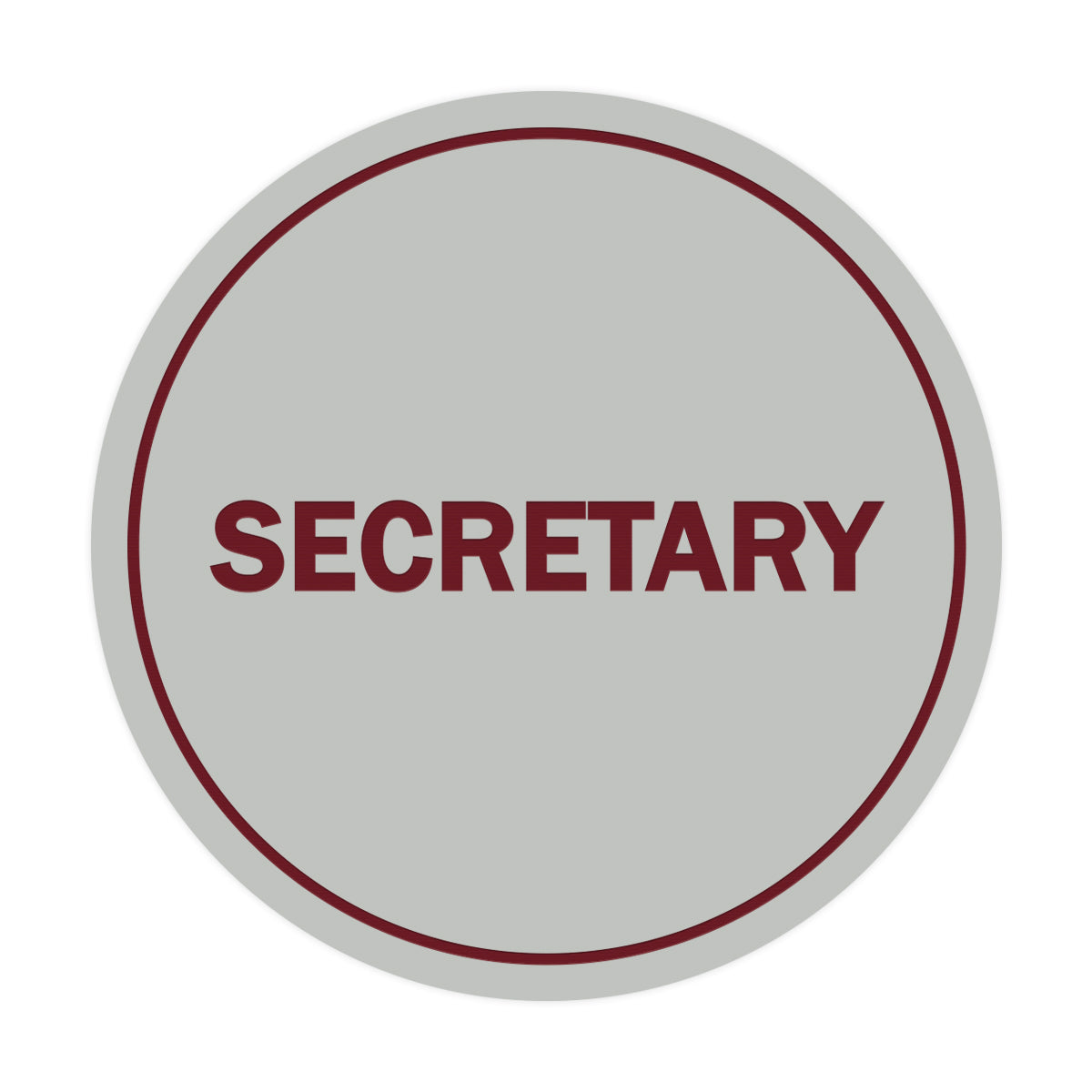 Signs ByLITA Circle Secretary Sign