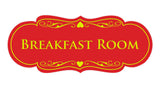 Signs ByLITA Designer Breakfast Room Sign