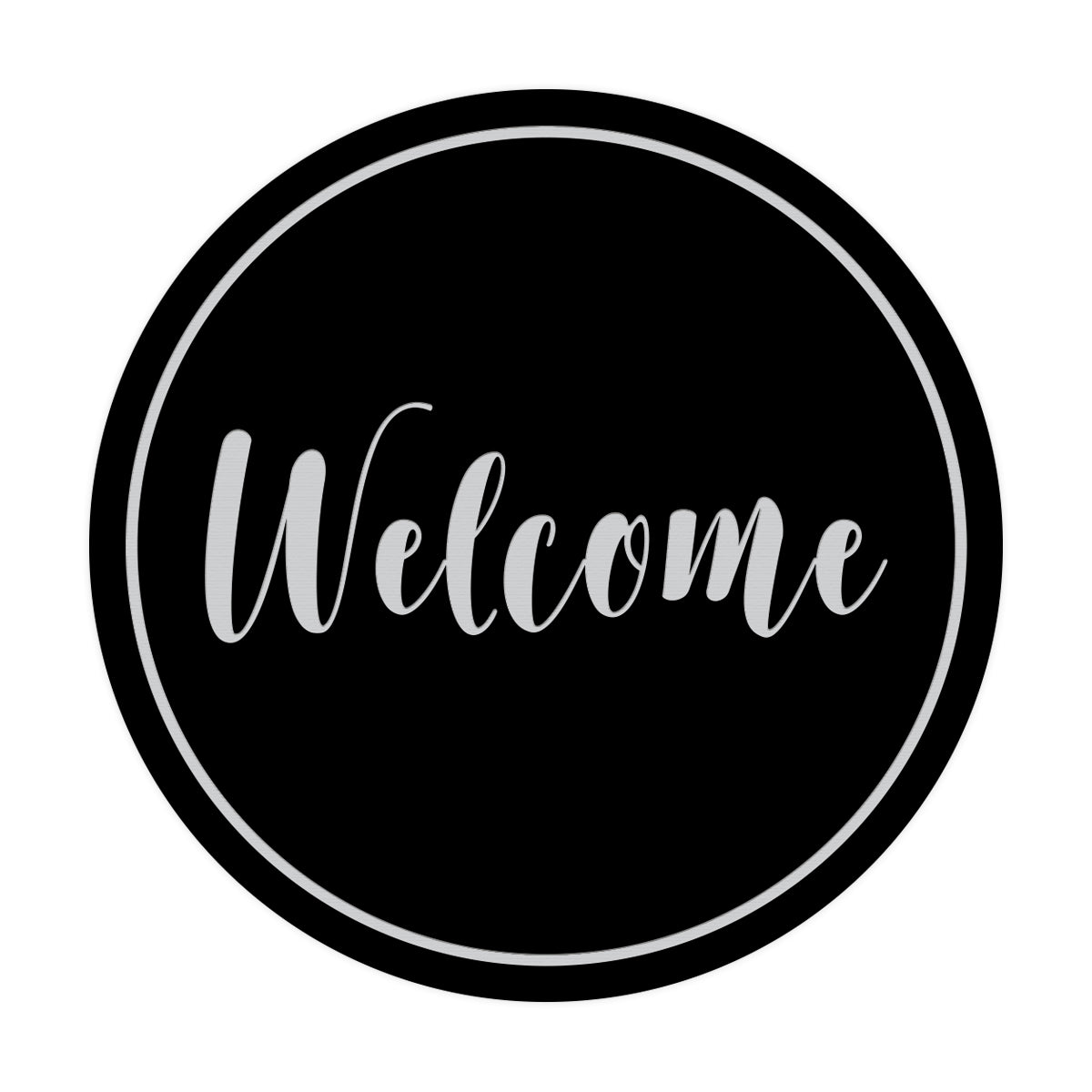 Signs ByLITA Circle Welcome Sign
