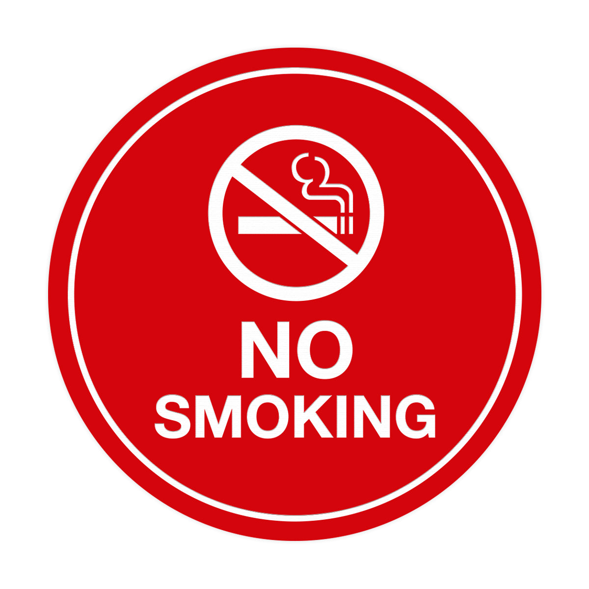 Signs ByLITA Circle No Smoking Sign