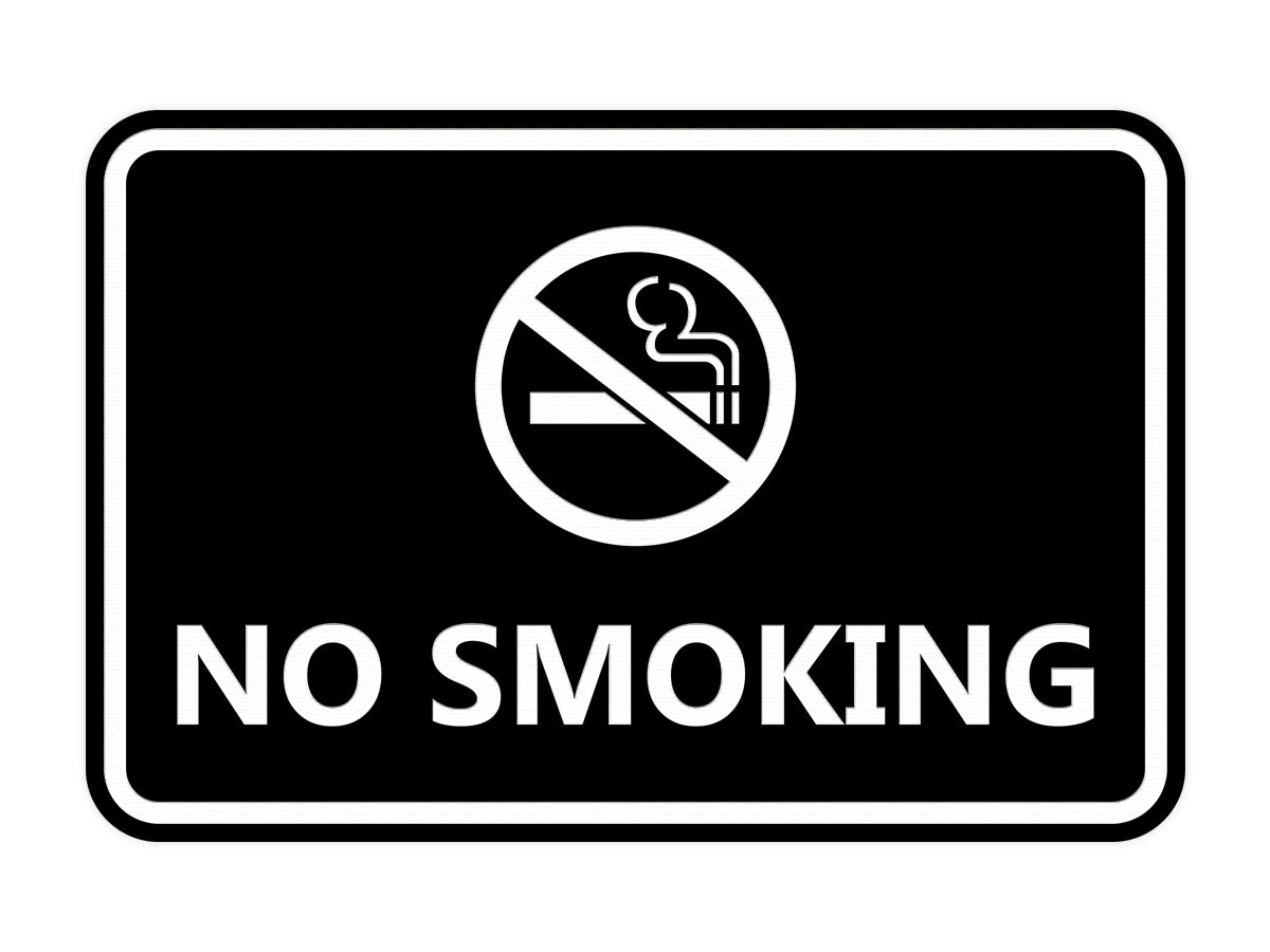 Signs ByLITA Classic Framed No Smoking Sign
