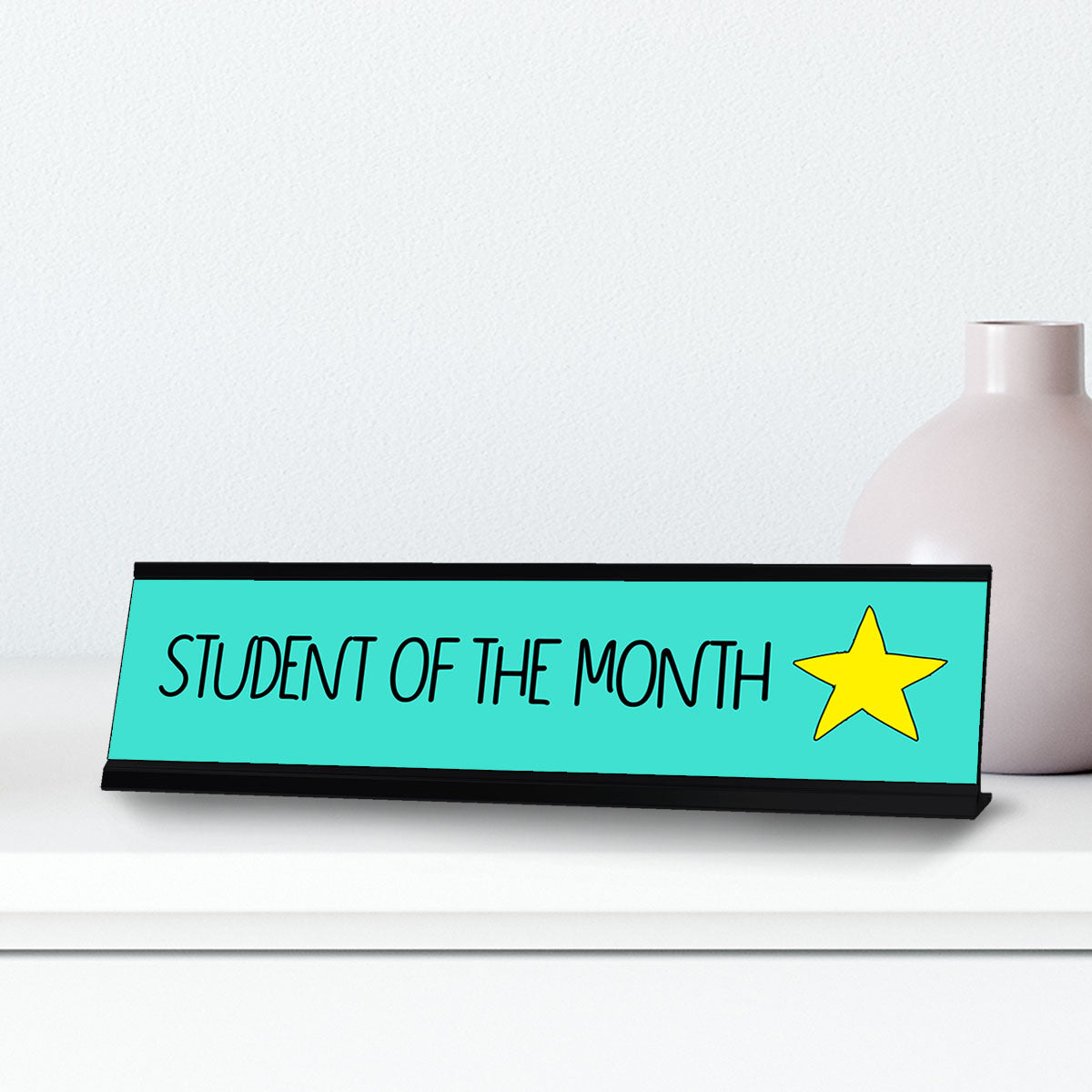 Student of the Month, Student Award Desk Sign (2 x 8")