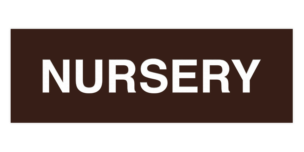 Signs ByLITA Basic Nursery Sign