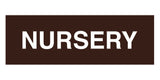 Signs ByLITA Basic Nursery Sign