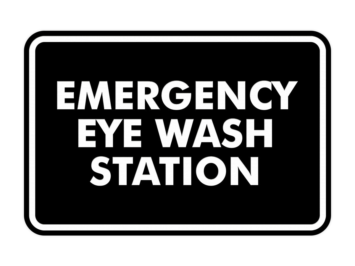 Signs ByLITA Classic Emergency Eye Wash Station Sign