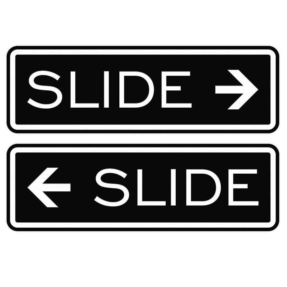 Classic Slide Door Sign