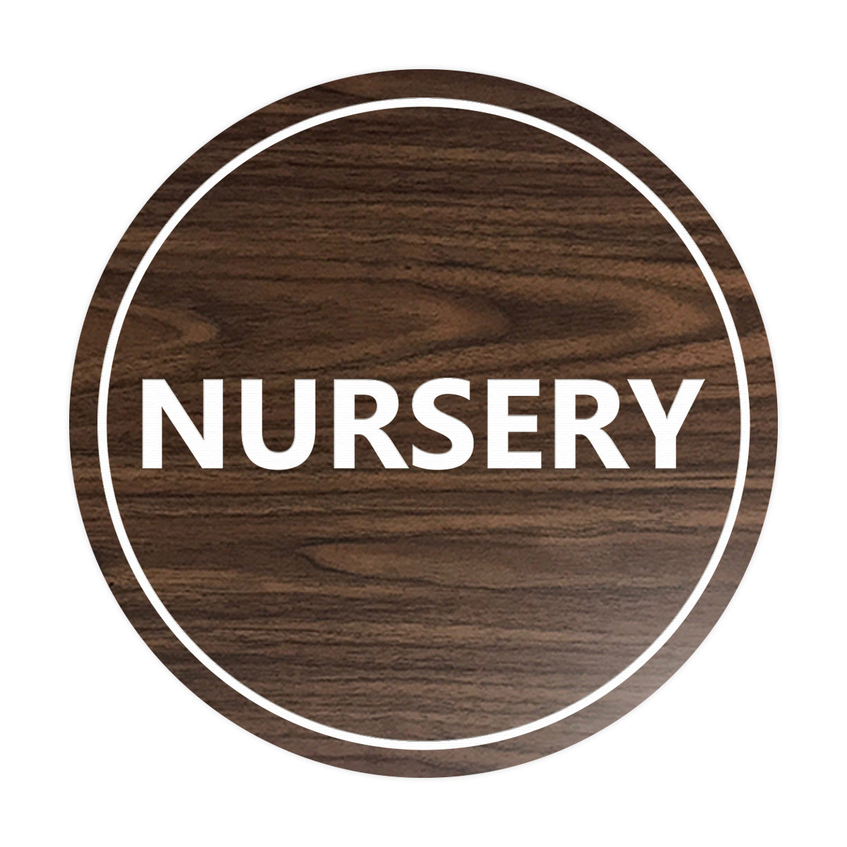 Signs ByLITA Circle Nursery Sign