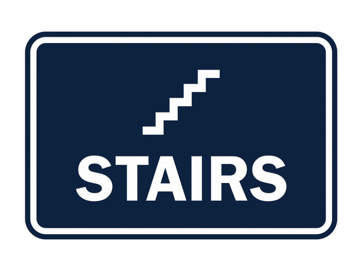 Signs ByLITA Classic Framed Stairs Sign