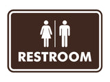 Signs ByLITA Classic All Gender Restroom Sign