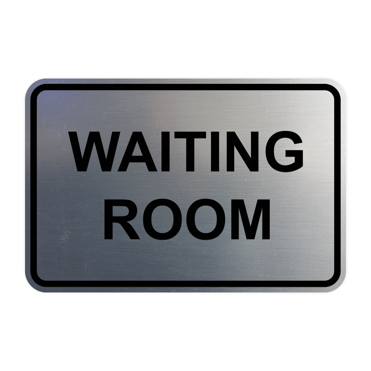 Signs ByLITA Classic Framed Waiting Room Sign