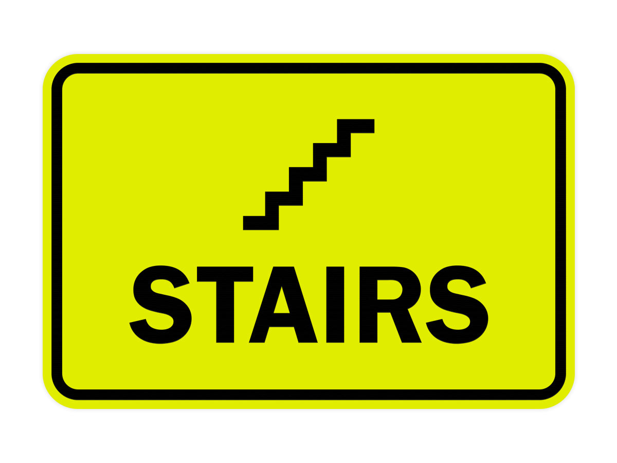 Signs ByLITA Classic Framed Stairs Sign