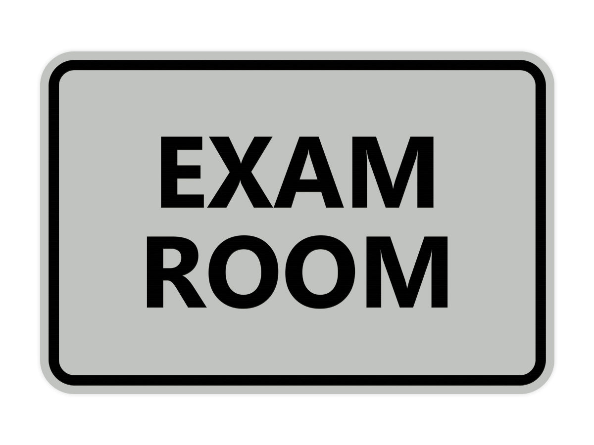 Signs ByLITA Classic Exam Room Sign