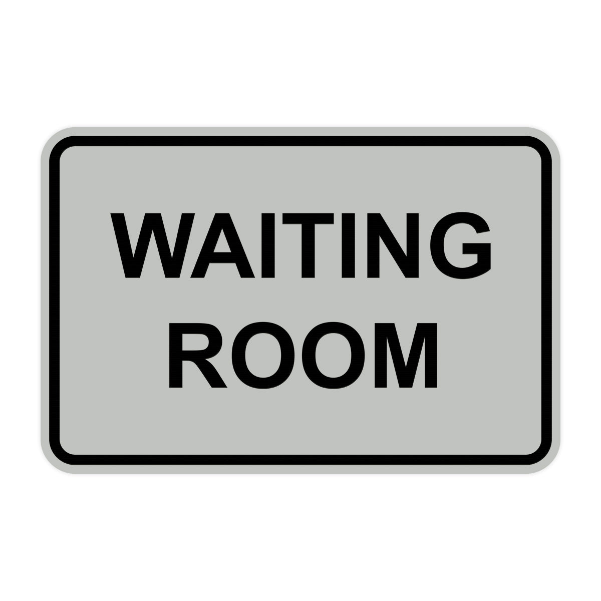 Signs ByLITA Classic Framed Waiting Room Sign