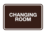 Signs ByLITA Classic Changing Room Sign