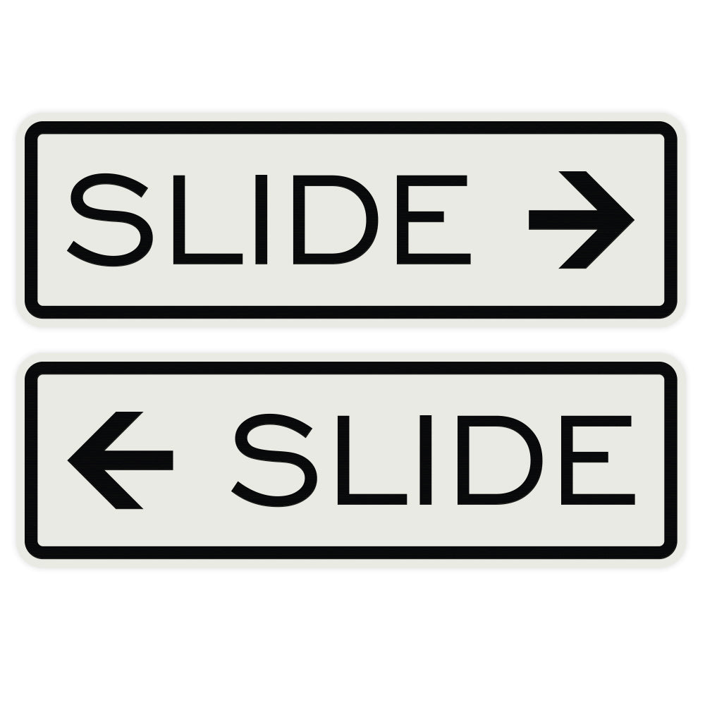 Classic Slide Door Sign