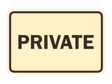Signs ByLITA Classic Framed Private