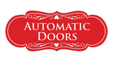 Signs ByLITA Designer Automatic Doors Sign