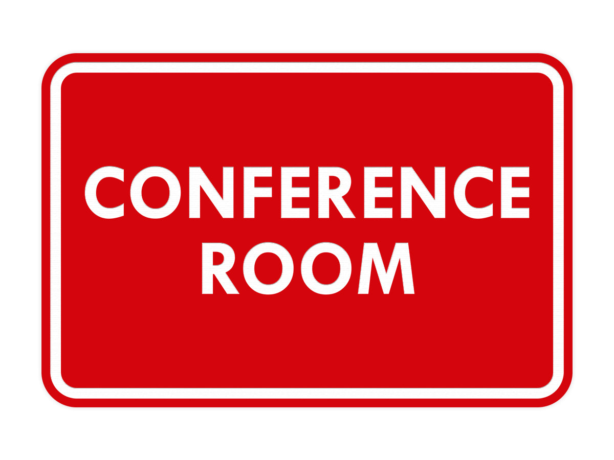 Signs ByLITA Classic Framed Conference Room Sign