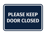 Signs ByLITA Classic Framed Please Keep Door Closed Sign
