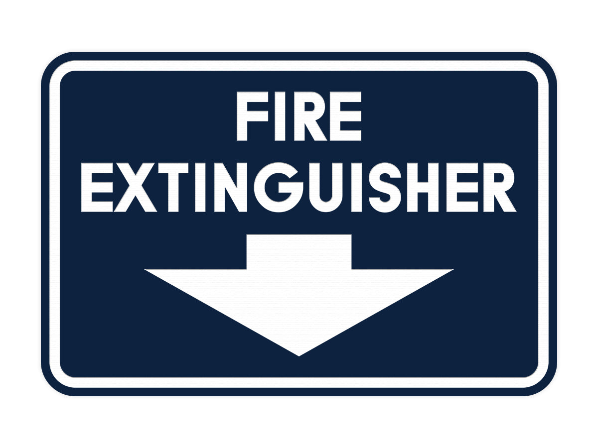 Signs ByLITA Classic Framed Fire Extinguisher