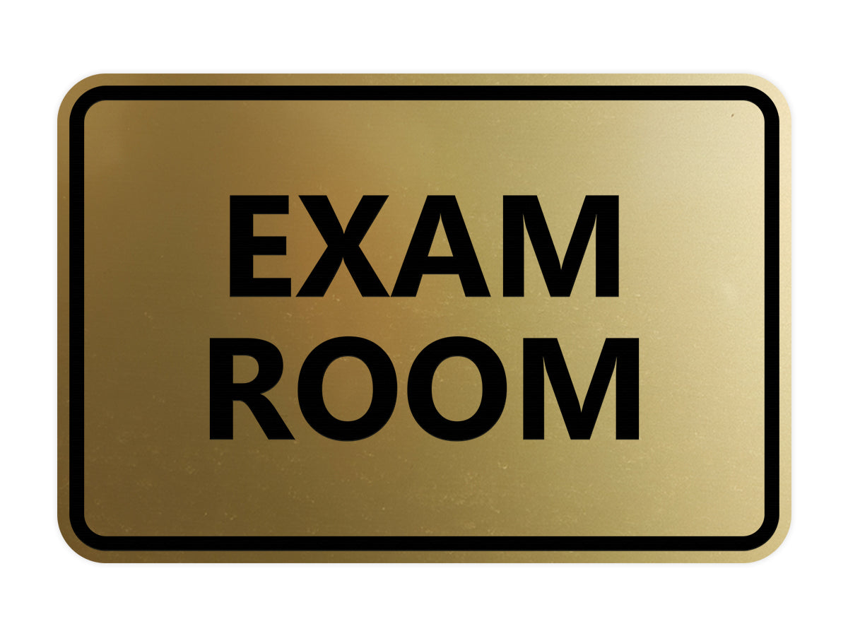 Signs ByLITA Classic Exam Room Sign