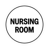 Signs ByLITA Circle Nursing Room Sign