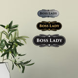 Signs ByLITA Designer Boss Lady Sign