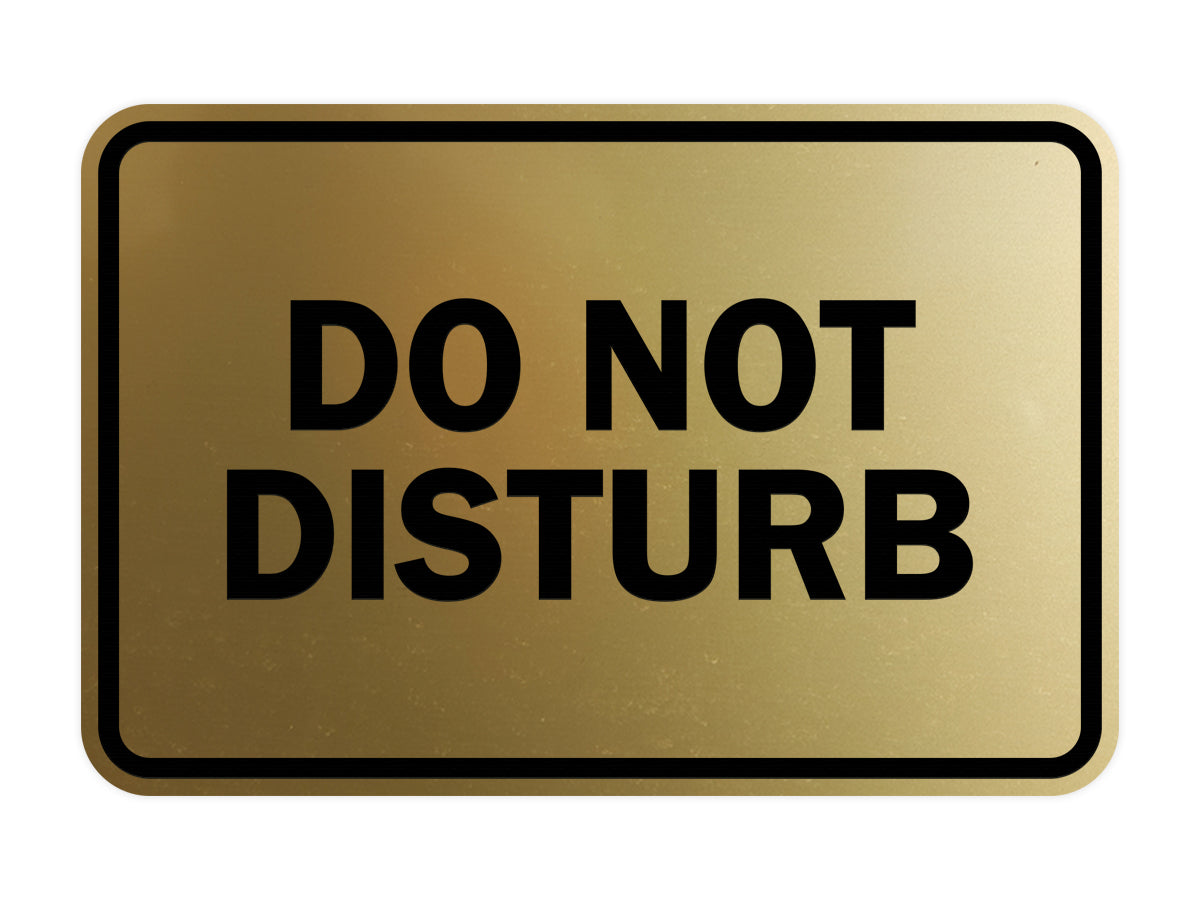 Signs ByLITA Classic Do Not Disturb Sign
