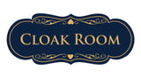 Signs ByLITA Designer Cloak Room Sign