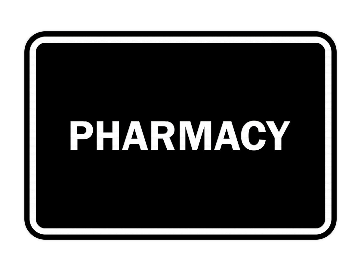 Signs ByLITA Classic Framed Pharmacy Sign