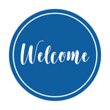 Signs ByLITA Circle Welcome Sign