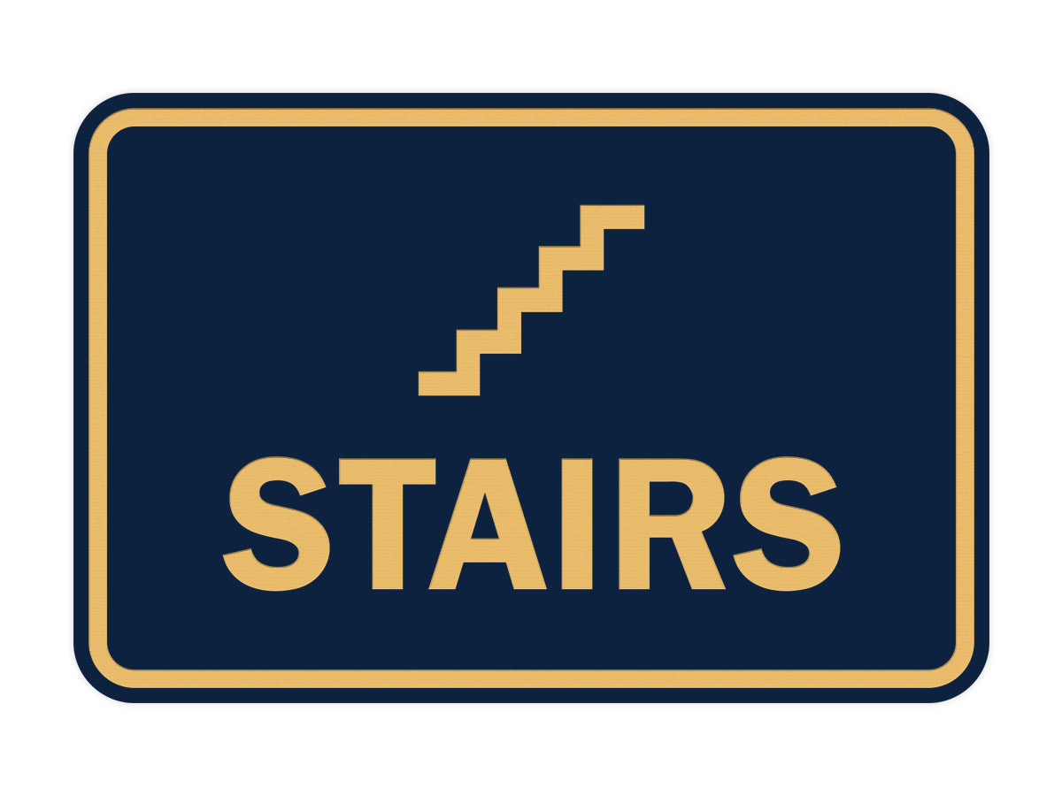 Signs ByLITA Classic Framed Stairs Sign