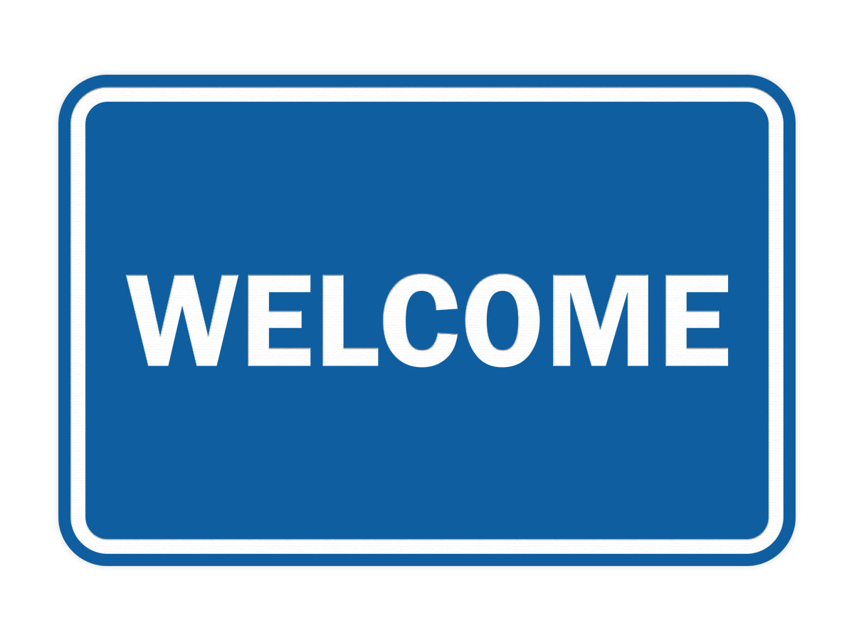Signs ByLITA Classic Framed Welcome Sign