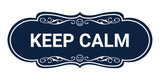 Designer Keep Calm Wall or Door Sign