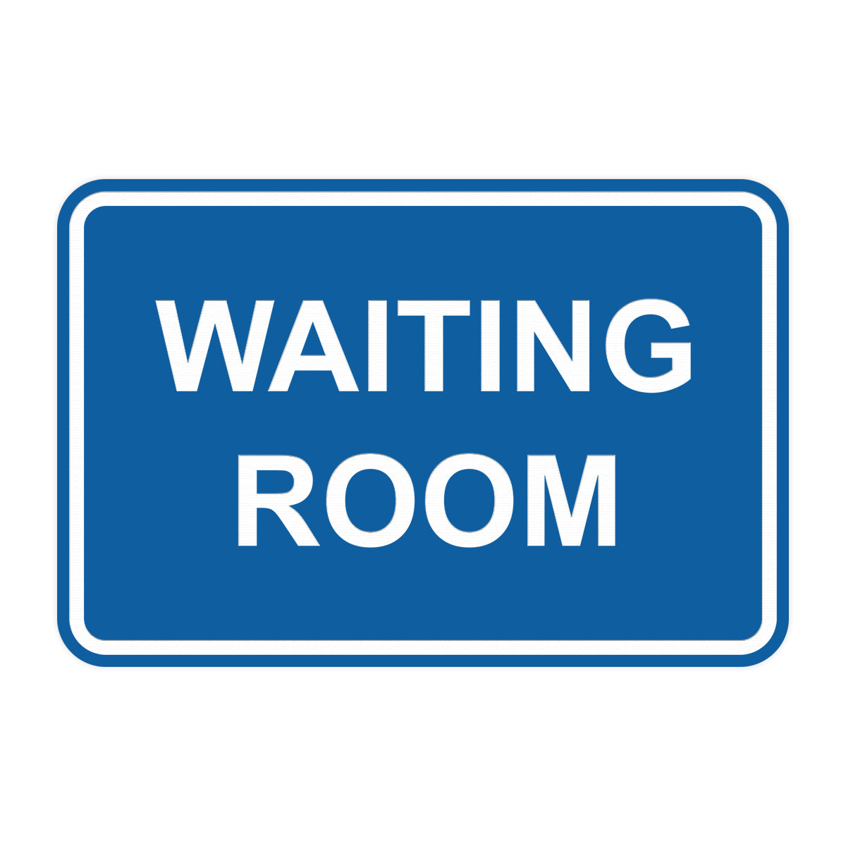 Signs ByLITA Classic Framed Waiting Room Sign