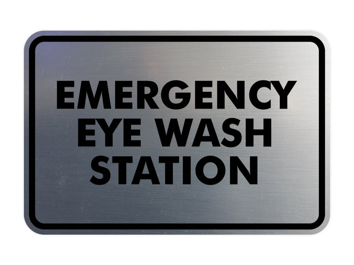 Signs ByLITA Classic Emergency Eye Wash Station Sign