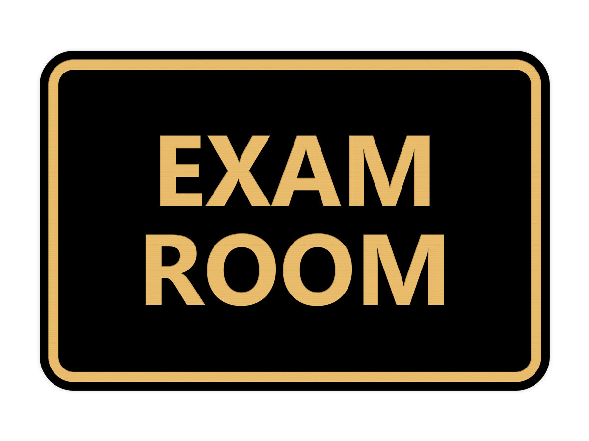 Signs ByLITA Classic Exam Room Sign
