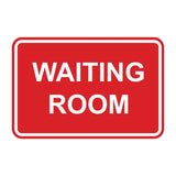 Signs ByLITA Classic Framed Waiting Room Sign