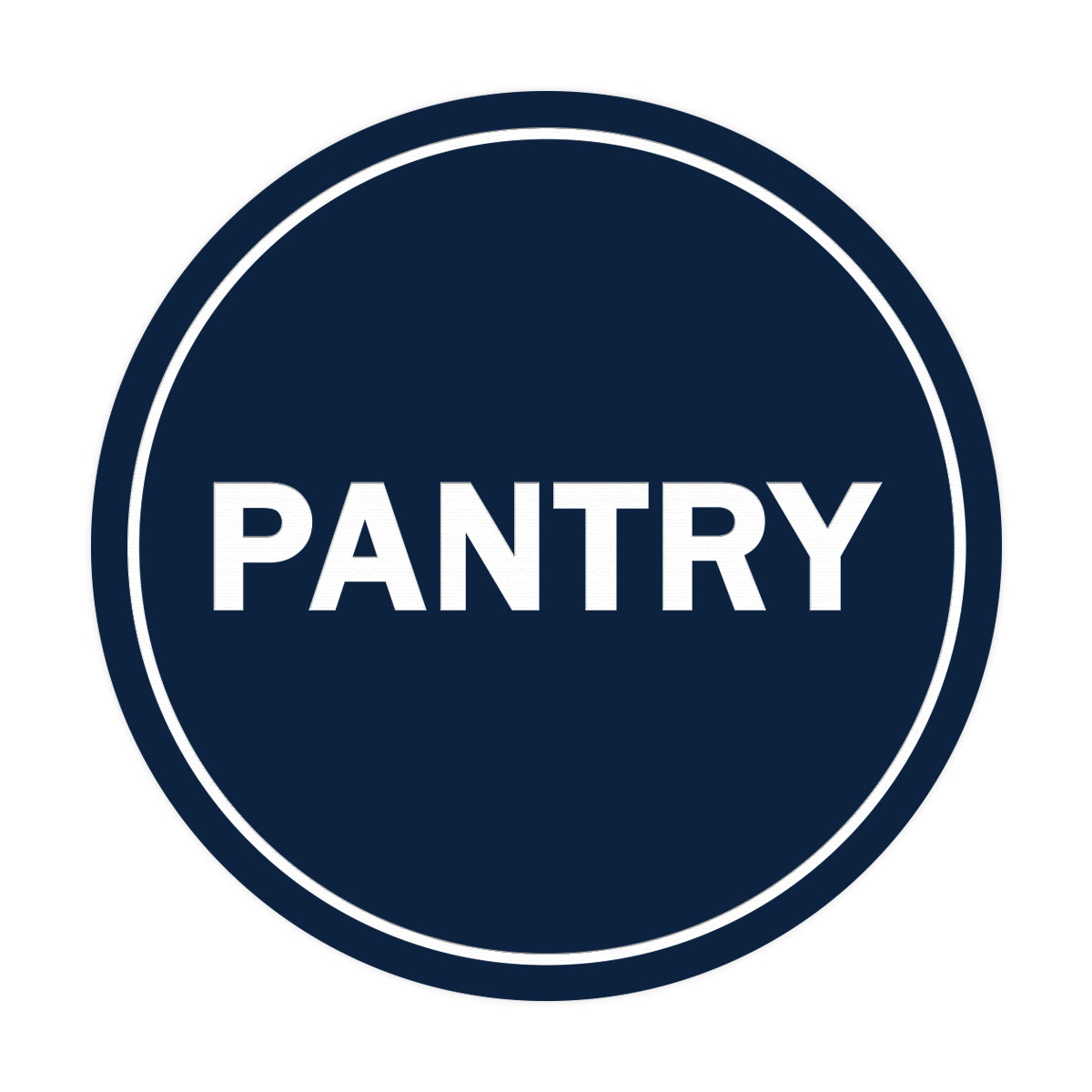 Signs ByLITA Circle Pantry Sign