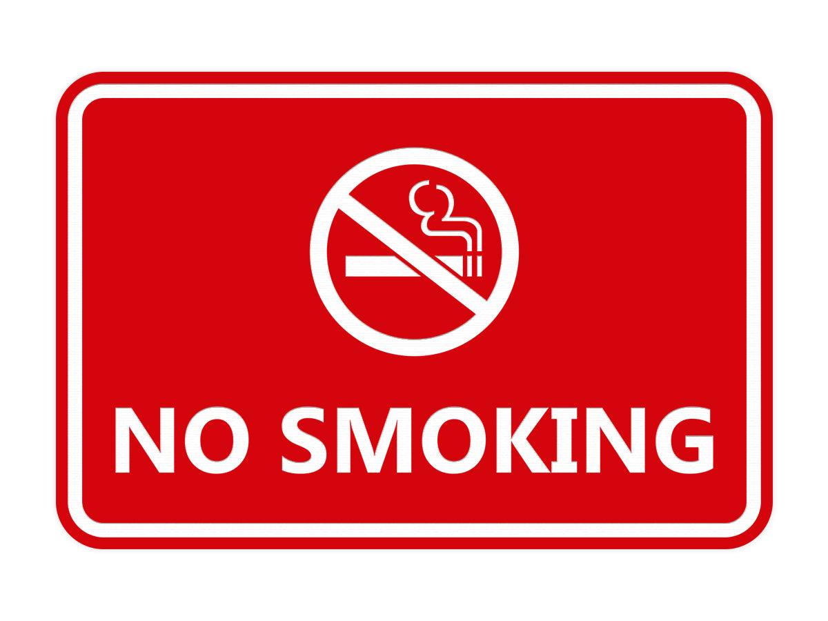 Signs ByLITA Classic Framed No Smoking Sign
