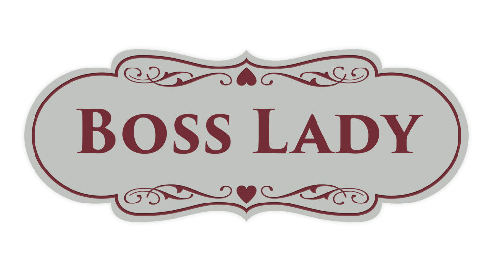 Signs ByLITA Designer Boss Lady Sign