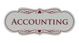 Signs ByLITA Designer Accounting Sign