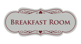 Signs ByLITA Designer Breakfast Room Sign