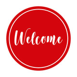 Signs ByLITA Circle Welcome Sign