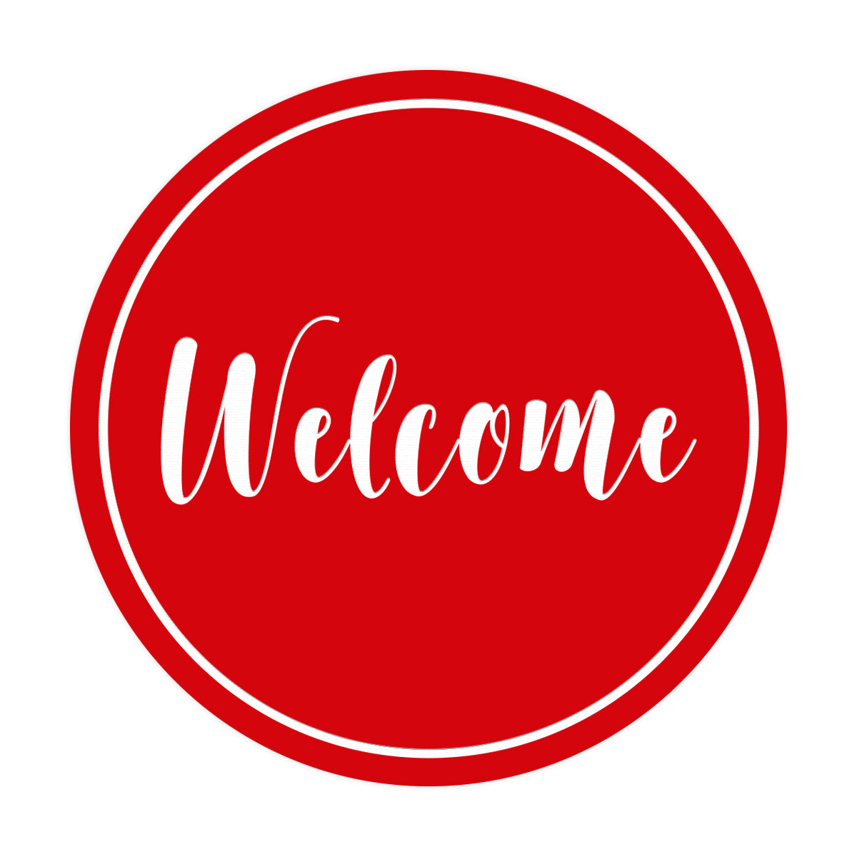 Signs ByLITA Circle Welcome Sign