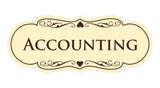 Signs ByLITA Designer Accounting Sign