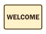 Signs ByLITA Classic Framed Welcome Sign