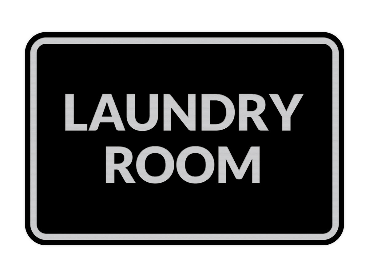 Signs ByLITA Classic Framed Laundry Room
